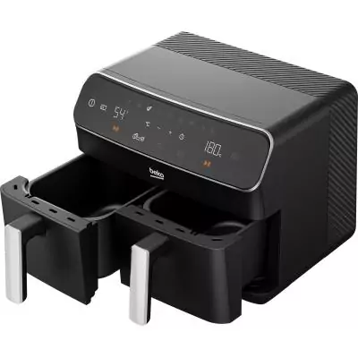 Beko FRL5388B friteuse Double 8,5 L Autonome 2400 W Friteuse d’air chaud Noir