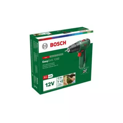 Bosch EasyDrill 1200 1500 tr min Sans clé 940 g Vert Bosch EasyDrill 1200 1500 tr min Sans clé 940 g Vert