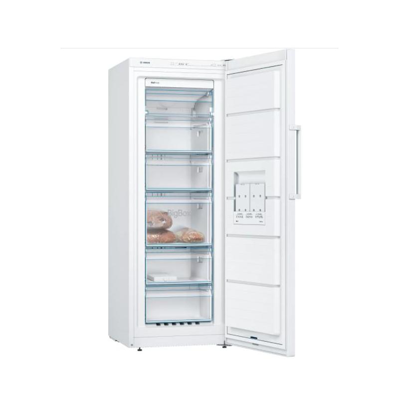 Bosch GSN29UWEW congélateur Congélateur vertical Pose libre 200 L E Blanc
