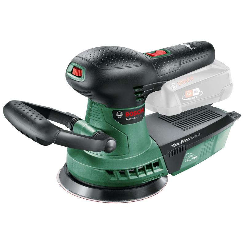 Bosch 06033D2100 Ponceuse orbitale aléatoire 12000 tr min 24000 OPM Vert