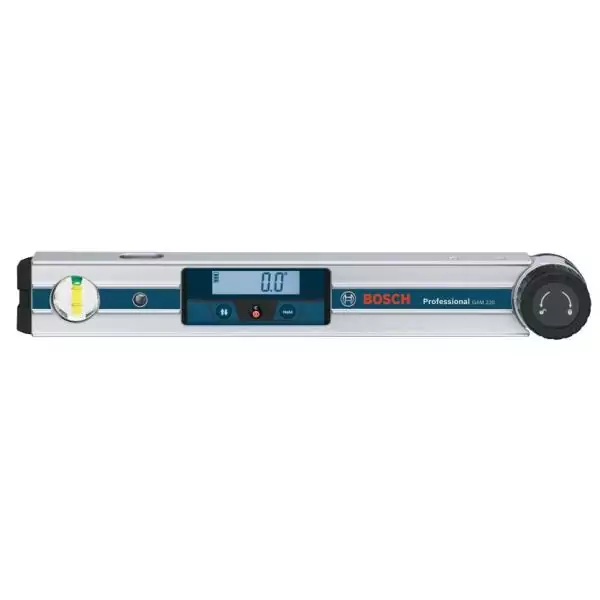 Mesureur d'angle - BOSCH - GAM 220 Professional - Précision ±0,1° - Longueur 40 cm - Plage 0-220°