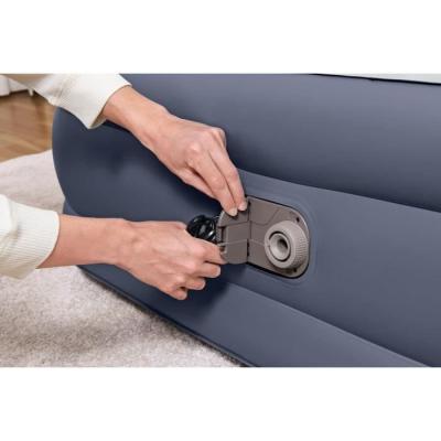 Matelas Gonflable Bestway 67923 - 2 Places, Tête de Lit, Pompe Intégrée