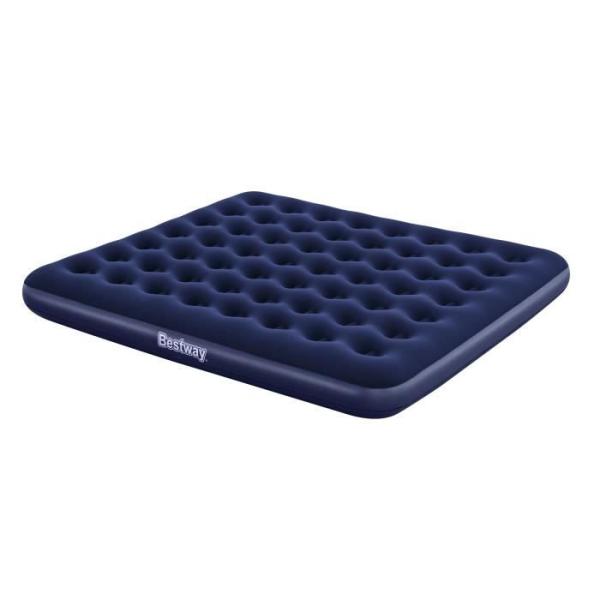 Matelas gonflable camping - BESTWAY - 67004 - 2 places, 2,03 m x 1,83 m x 22 cm