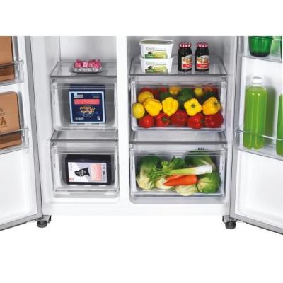 Réfrigérateur Américain CANDY - 529L - Classe E - Inox