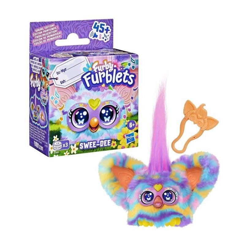 Furby Furblets Swee-Dee: Mini peluche électronique avec plus de 45 sons
