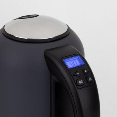 Bouilloire H.KoeNIG Boe52 - Capacité 1,7 L - Température réglable - Gris mat