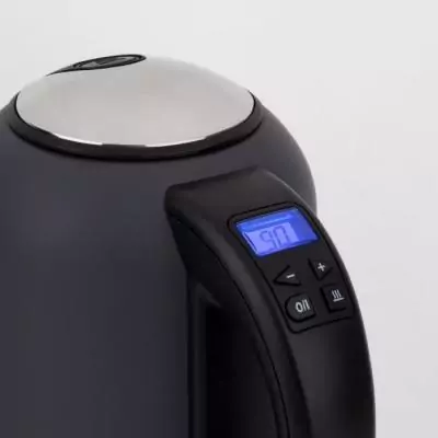 Bouilloire H.KoeNIG Boe52 - Capacité 1,7 L - Température réglable - Gris mat Bouilloire H.KoeNIG Boe52 - Capacité 1,7 L - Température réglable - Gris mat