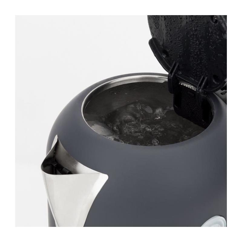 Bouilloire H.KoeNIG Boe52 - Capacité 1,7 L - Température réglable - Gris mat