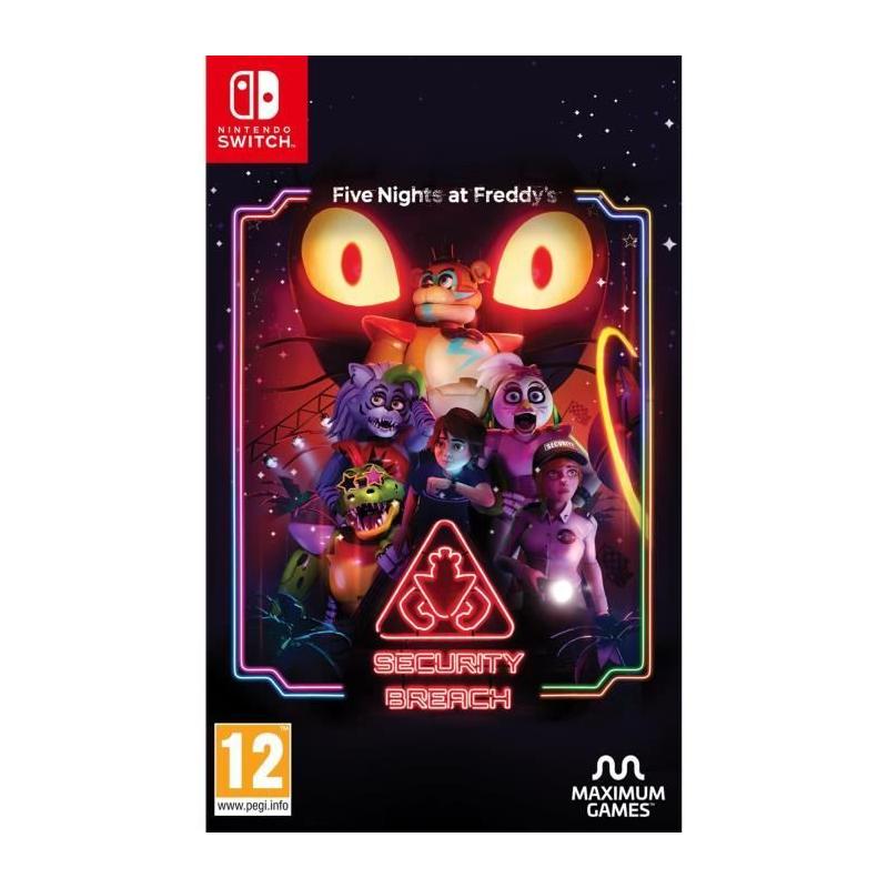 Five Nights at Freddy's Security Breach - Jeu Nintendo Switch - Action excitante!