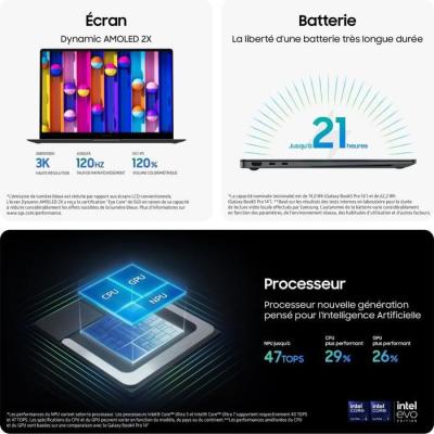 PC portable SAMSUNG Galaxy Book5 Pro - Performances Ultimes!