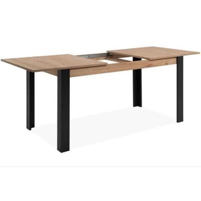 Table à manger extensible chêne noir - TOLOSA