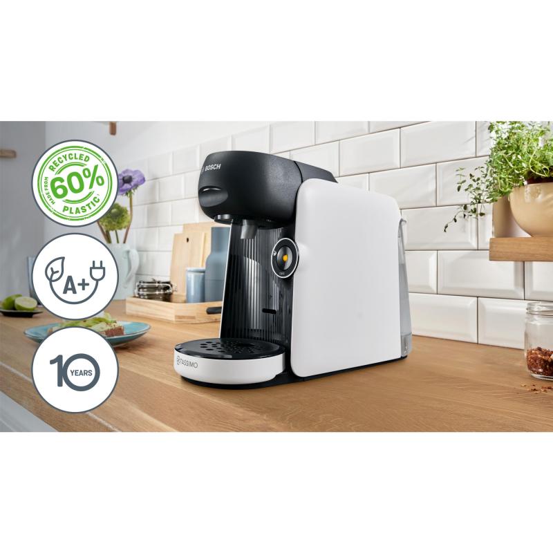Bosch TAS164E machine à café Entièrement automatique Cafetière à dosette 0,7 L