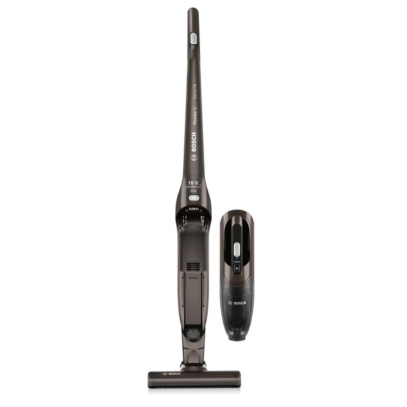 Bosch Serie 2 BCHF2MX16 aspirateur balai et balai électrique Aspirateur-balai 2 en 1 Batterie Sec Sans sac Graphite