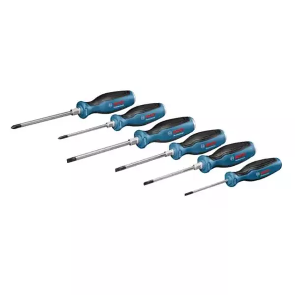 Bosch Professional - Set de 6 tournevis plat