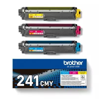Brother TN-241CMY Cartouche de toner 3 pièce(s) Original Cyan, Magenta, Jaune Brother TN-241CMY Cartouche de toner 3 pièce(s) Original Cyan, Magenta, Jaune