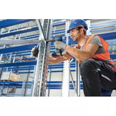 Bosch GDX 18V-200 3400 tr min Noir, Bleu, Rouge