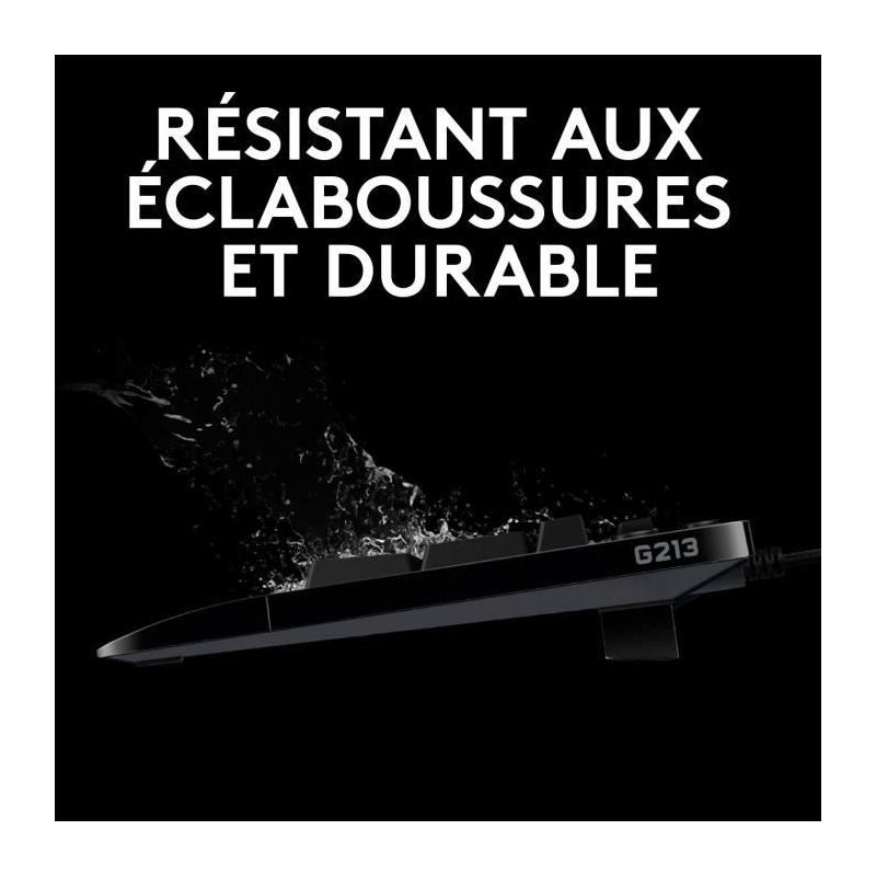 Clavier gamer filaire LOGITECH G213 Prodigy - Performances exceptionnelles