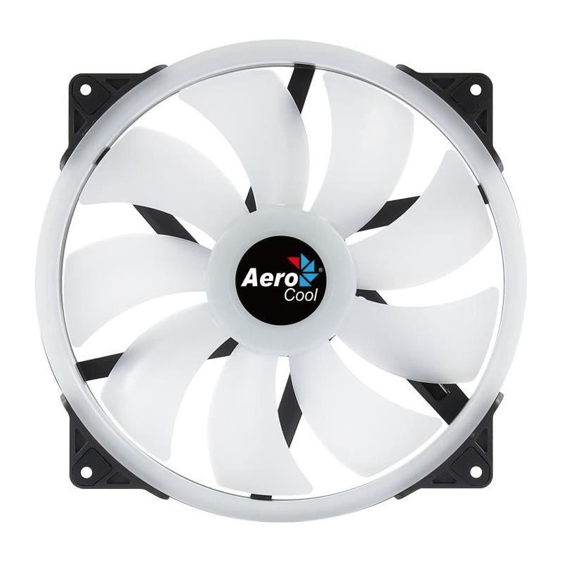 Ventilateur AEROCOOL Duo 20 ARGB - 200mm - Silencieux - RGB