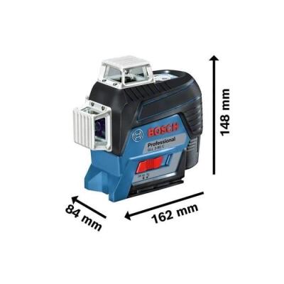 Ensemble laser ligne Bosch 360° + trépied - Précision professionnelle