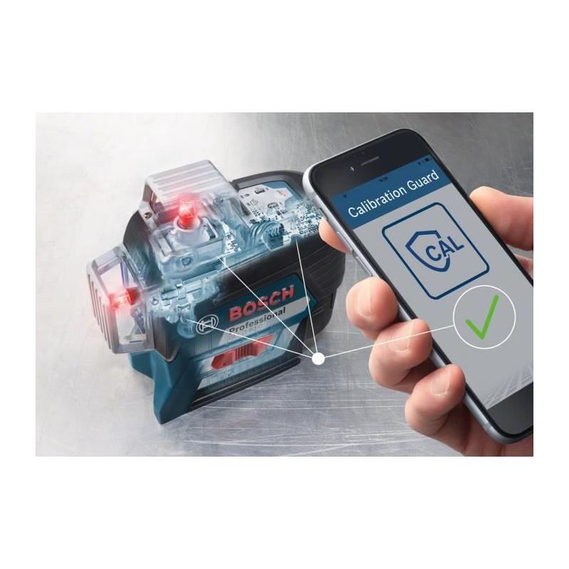 Ensemble laser ligne Bosch 360° + trépied - Précision professionnelle