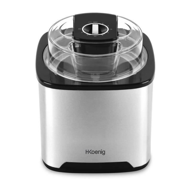 Sorbetière HKoeNIG 2 L - Préparation rapide en 30-40 min