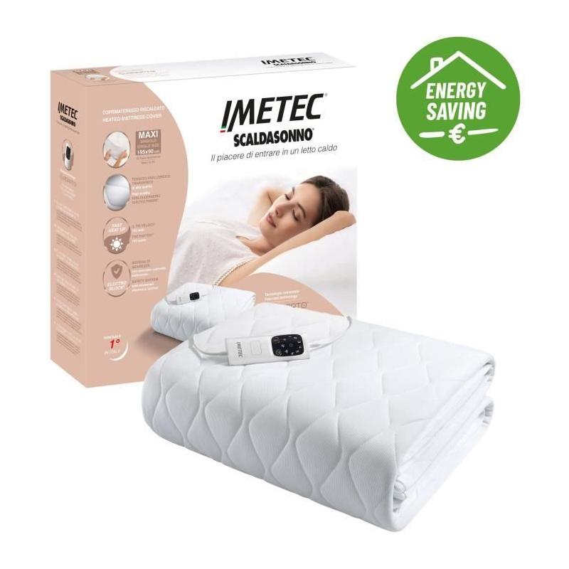 Surmatelas Chauffant Imetec 1 Place 195x90 cm - 6 Températures