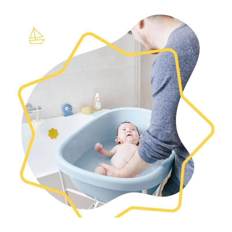 Baignoire Bébé Baleine Badabulle - Confortable et Pratique!