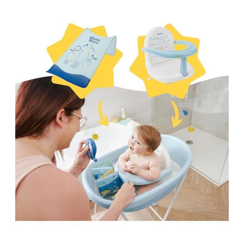 Baignoire Bébé Baleine Badabulle - Confortable et Pratique!