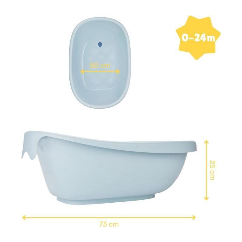 Baignoire Bébé Baleine Badabulle - Confortable et Pratique!