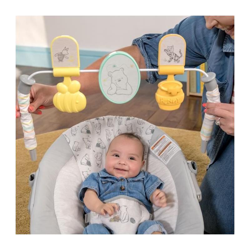 Transat bébé Disney Winnie l'Ourson - Arche d'éveil amovible - Evolutif 0-6 mois