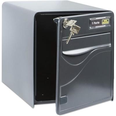 Boîte aux lettres BALTIC 1 Porte - Anthracite - Sur pied