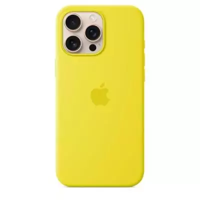 Coque en silicone avec MagSafe pour APPLE iPhone 16 Pro Max - Star Fruit