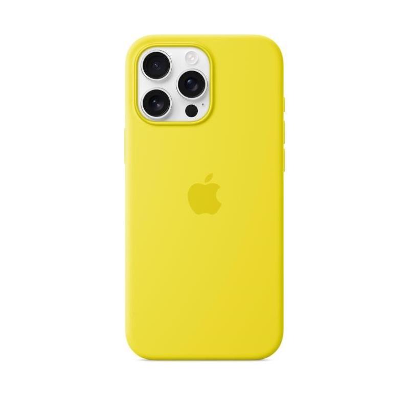 Coque en silicone avec MagSafe pour APPLE iPhone 16 Pro Max - Star Fruit
