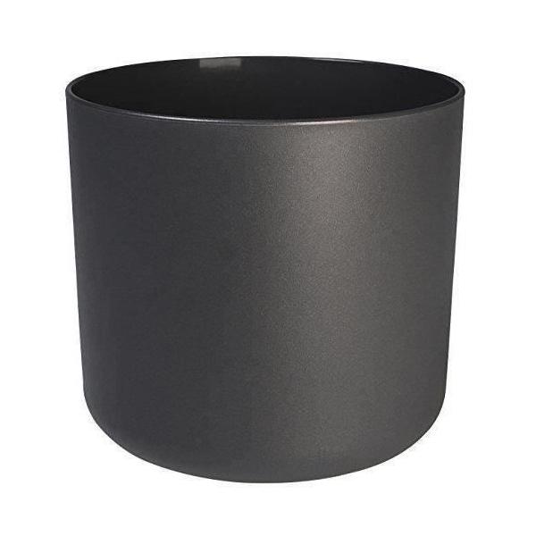 ELHO Pot de fleurs rond B.for Soft - Noir - Ø 35 x H 32 cm - Intérieur - 100% recyclé