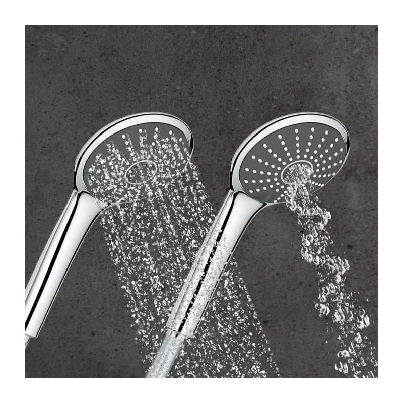 Douchette main GROHE Vitalio Joy 110 - Chromé - 2 jets - Économie d'eau