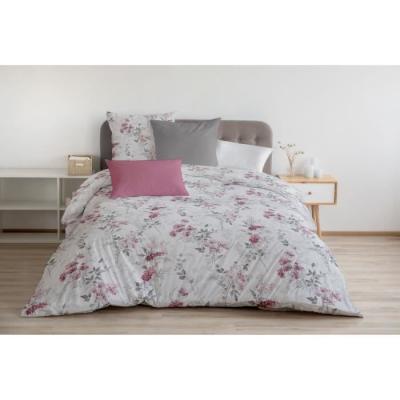 Parure de couette HOME LINGE PASSION POMPADOUR - 100% Coton 57 Fils
