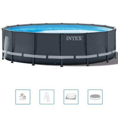 Kit Piscine Ronde Intex Ultra XTR 488x122 cm - Complet