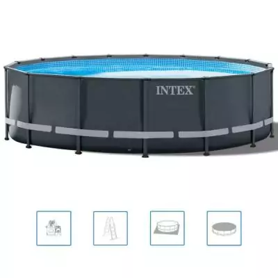 Kit Piscine Ronde Intex Ultra XTR 488x122 cm - Complet Kit Piscine Ronde Intex Ultra XTR 488x122 cm - Complet