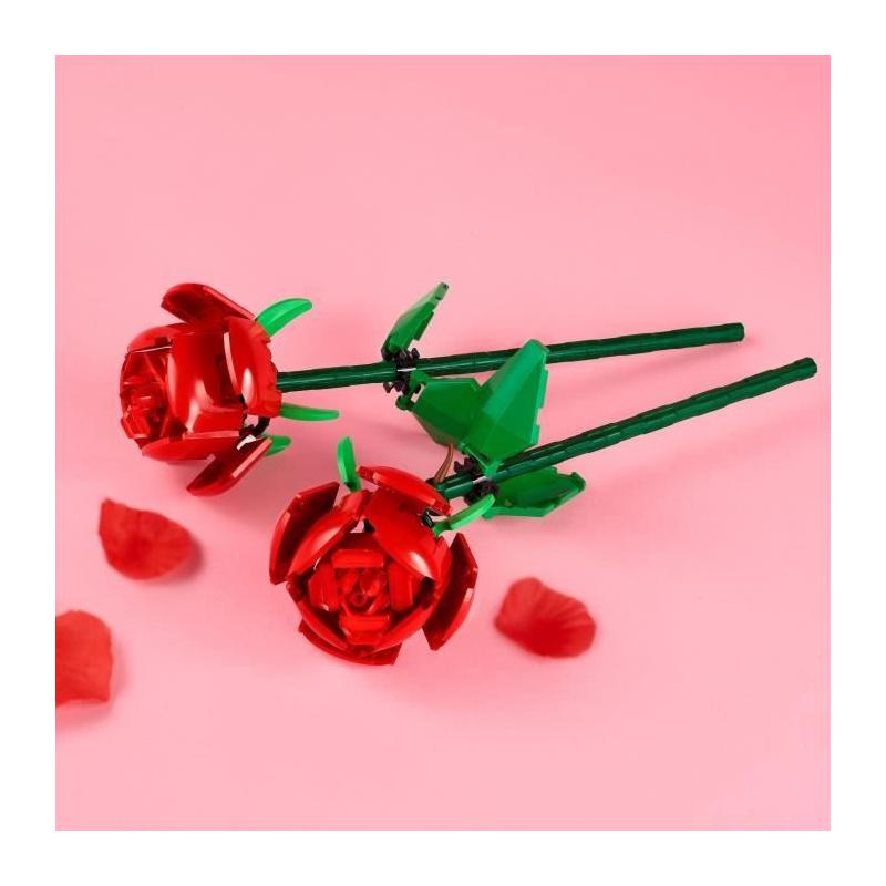 LEGO 40460 Creator Les Roses - Set de Fleurs Artificielles Déco, 8+ ans