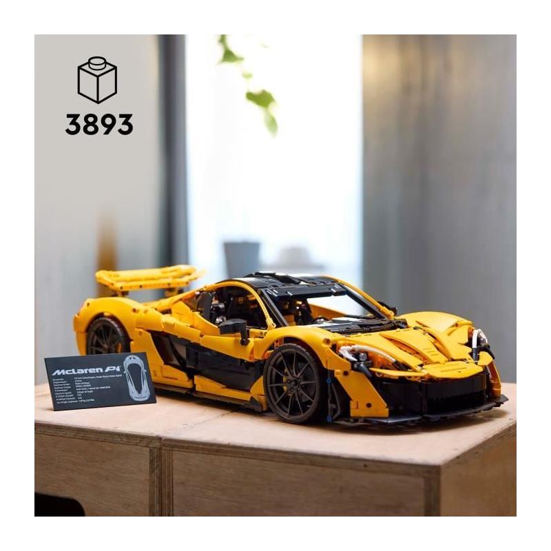 Construisez votre propre hypercar avec le LEGO Technic 42172 McLaren P1