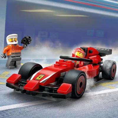 LEGO City 60443 : Arrêt au stand de F1 avec voiture Ferrari - Jeu de construction