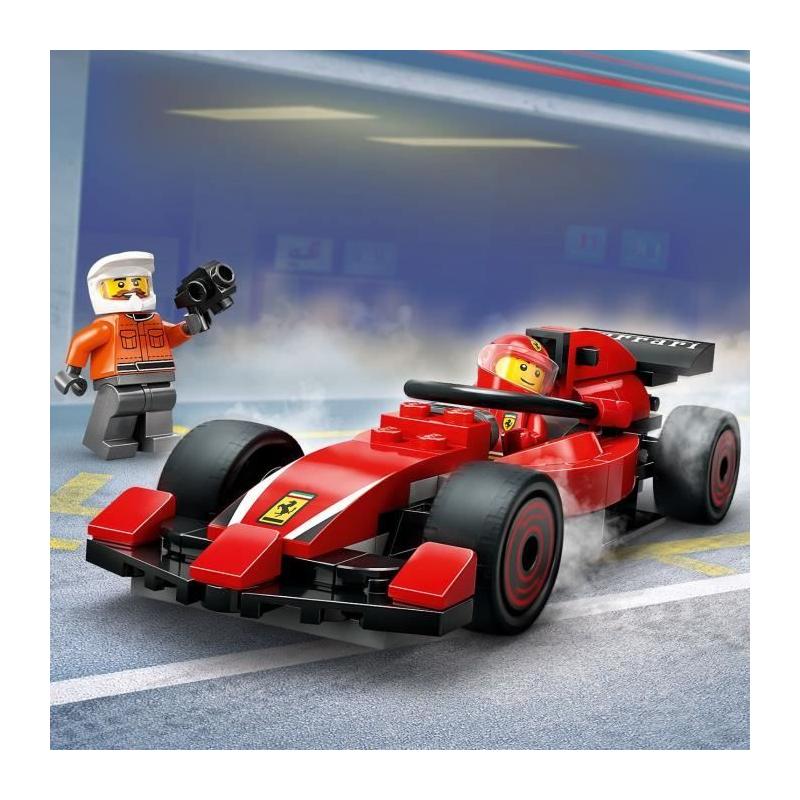 LEGO City 60443 : Arrêt au stand de F1 avec voiture Ferrari - Jeu de construction