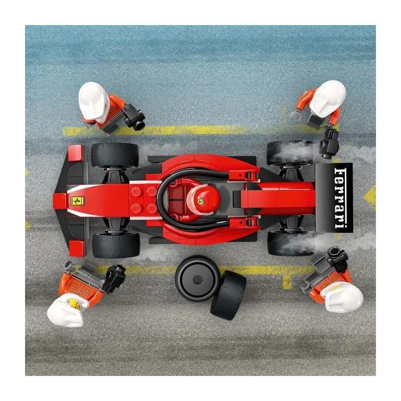 LEGO City 60443 : Arrêt au stand de F1 avec voiture Ferrari - Jeu de construction