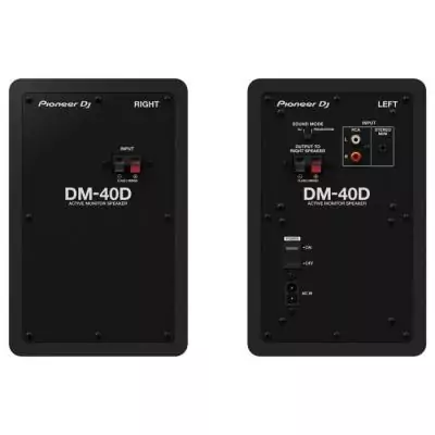 Enceintes de monitoring Pioneer DJ compactes - DM-40D