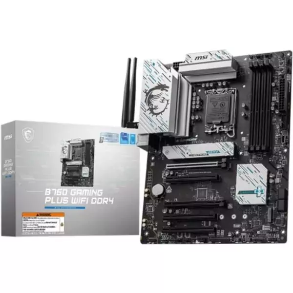 Carte mere - MSI - B760 GAMING PLUS WIFI - DDR4 - LGA 1700 - 128 Go max