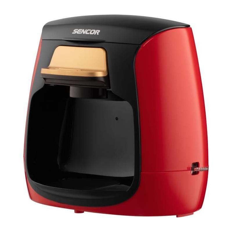 Machine à café SENCOR SCE 2101RD - Compacte et Puissante - 0,3 L - 500 W