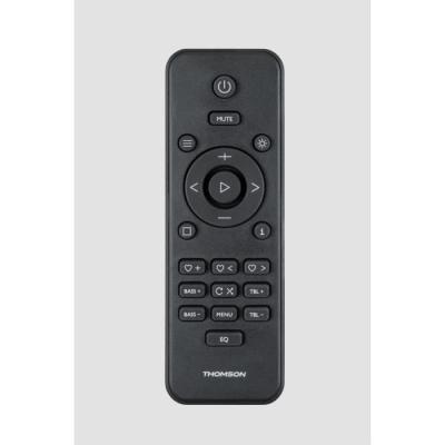 Micro-chaîne Bluetooth Thomson - Bois/Noir, 60W, Radio FM/DAB+/CD/MP3/USB