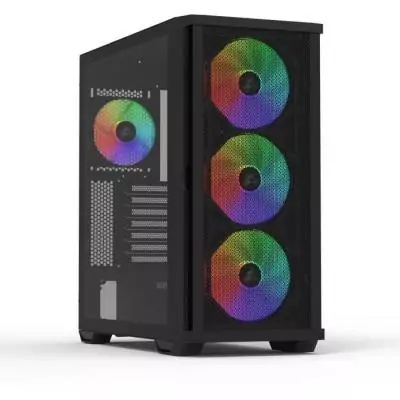 Boîtier PC Zalman Z10 Plus - Noir - 7 baies internes