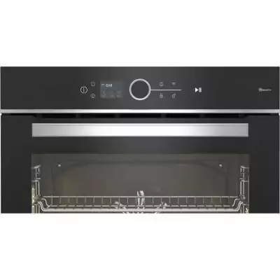 Four encastrable multifonction Beko - Pyrolyse - Inox / Noir - Porte froide