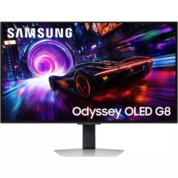 Ecran PC Gamer - SAMSUNG - 32'' - UHD 4K - 240Hz - Dalle OLED - 0.03ms - Ajustable en hauteur - ODYSSEY OLED G8 - G81SF